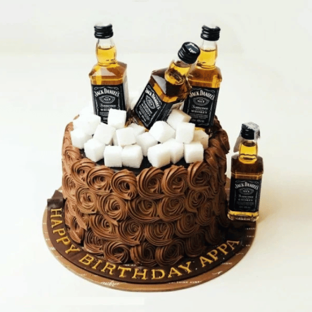 Beer & Bourbon Cakes