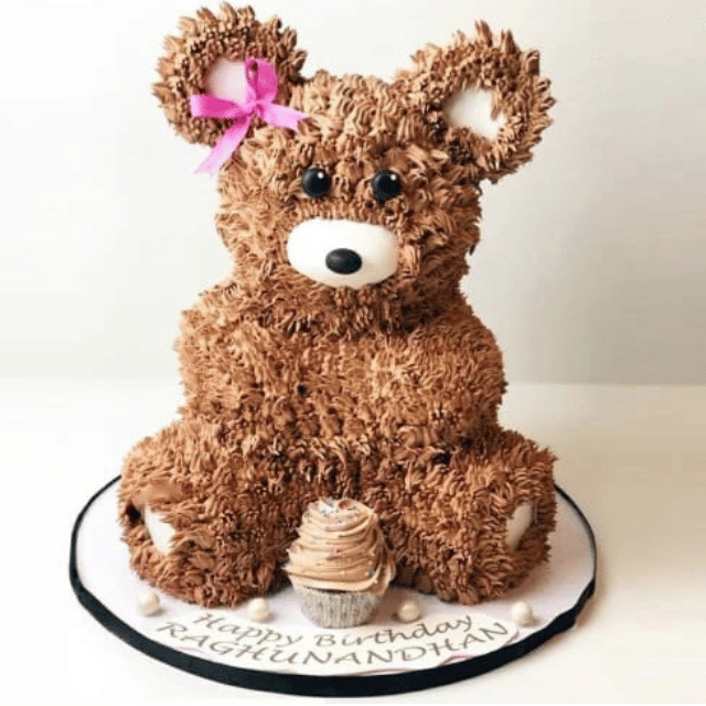 Teddy Theme Cake 